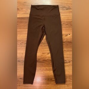 lululemon Wunder Train 25” Tight Size 6